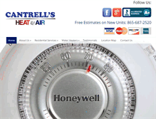 Tablet Screenshot of knoxvilleheatingandairconditioning.com
